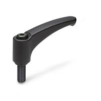 GN 602 Adjustable Hand Lever Zinc Die Casting Threaded Stud Steel